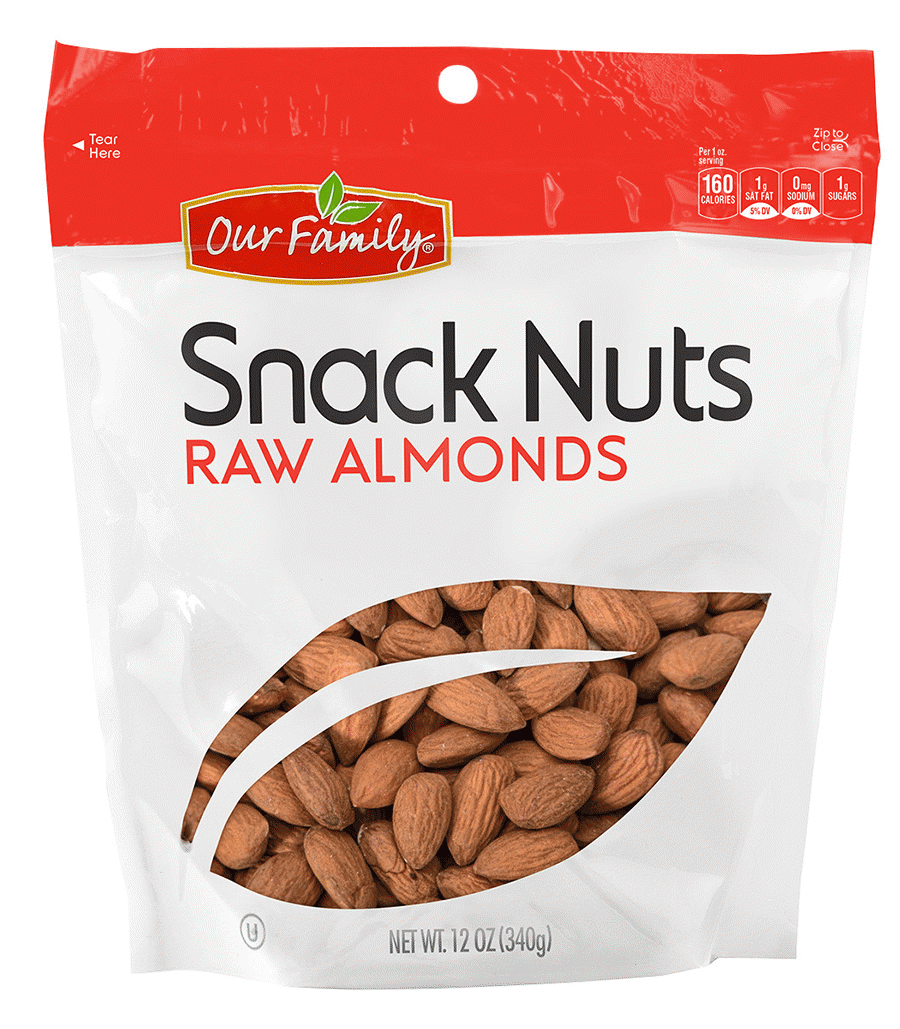 Our Family Snack Nuts raw almonds Full-Size Picture